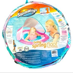 NWT! Swimways Baby Spring Float Step 1 Sun Shade